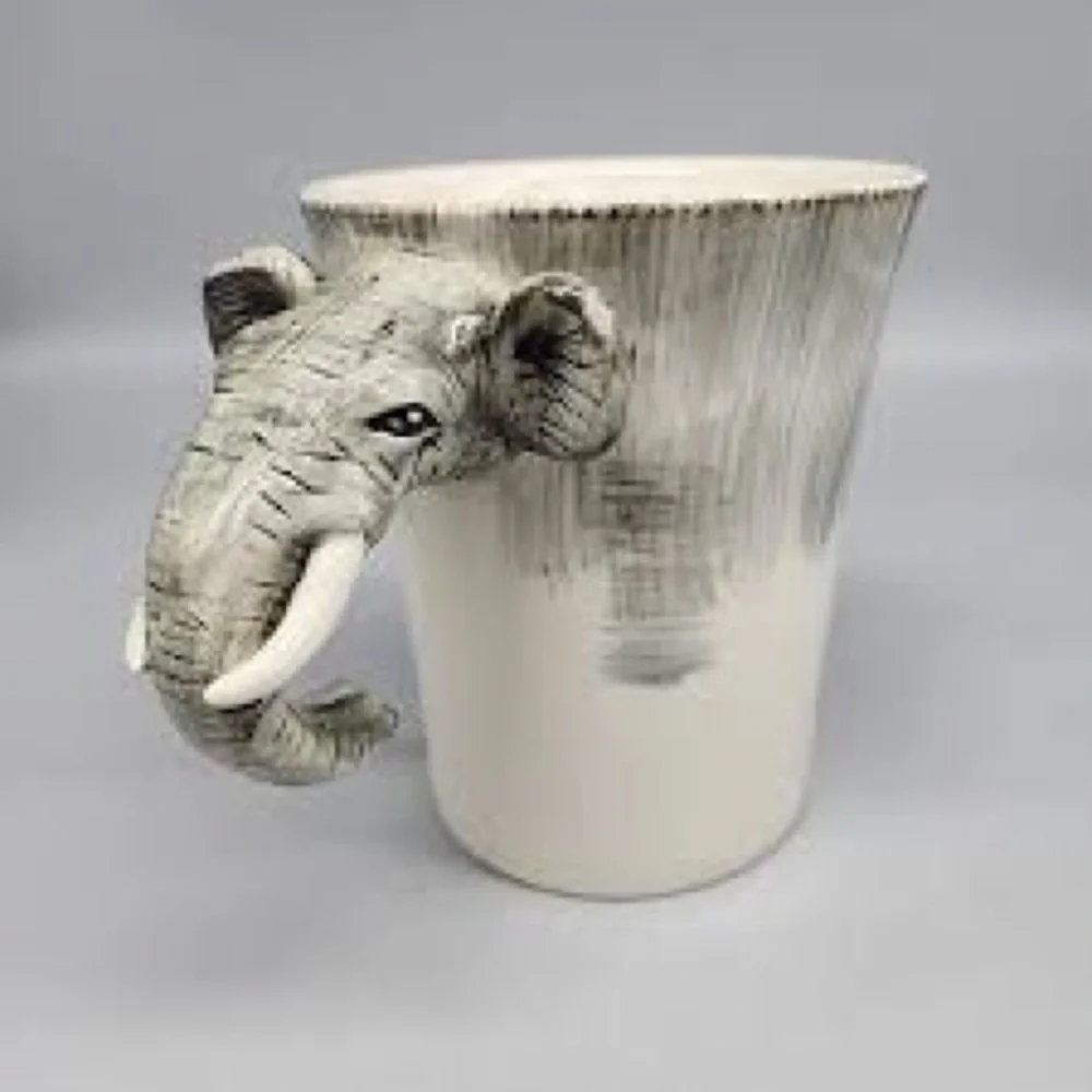 PIER 1 elephant mug